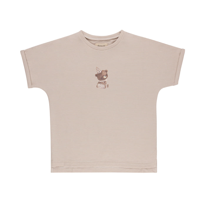 Organic French Terry Tee - Bear Collection