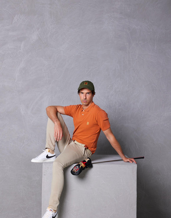 pantalon chino cream PULLIN en coton