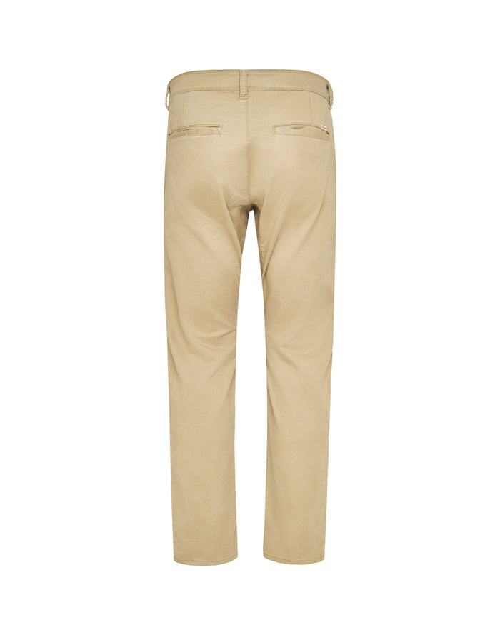 pantalon chino cream PULLIN en coton