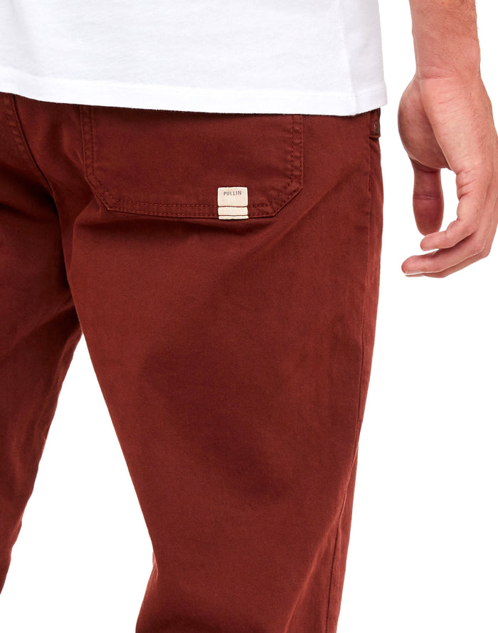 pantalon loose brick PULLIN en coton