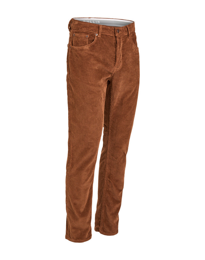 pantalon regular choco PULLIN en coton