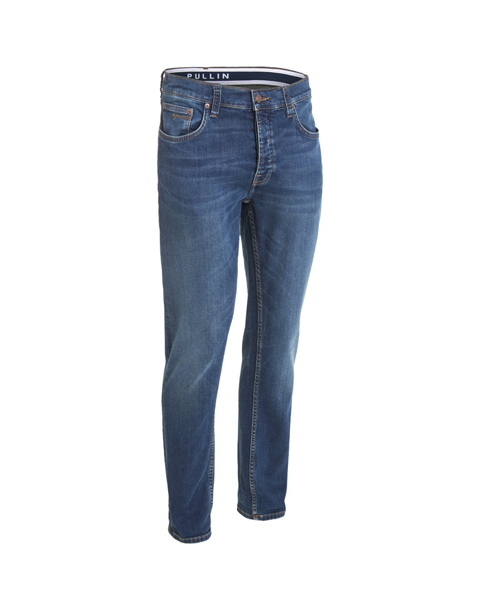 pantalon regular melrose PULLIN en coton