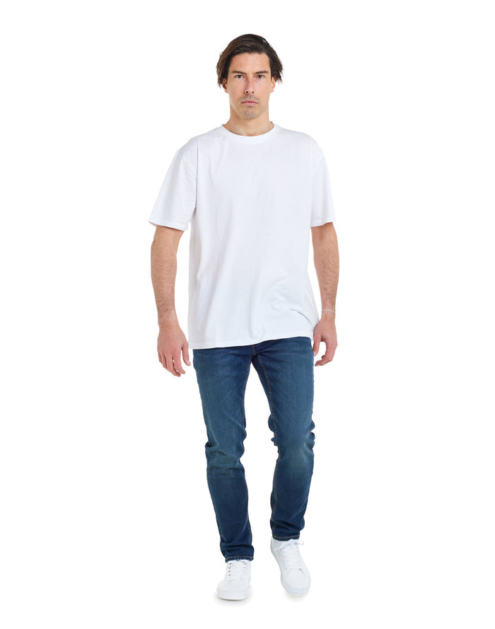 pantalon regular melrose PULLIN en coton