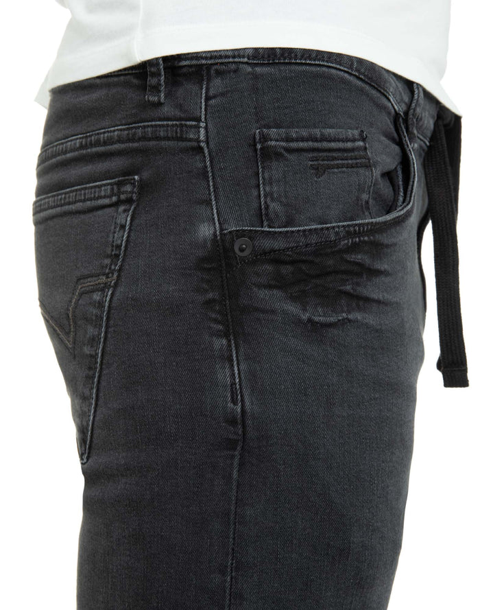 pantalon tapered blkshade PULLIN en coton