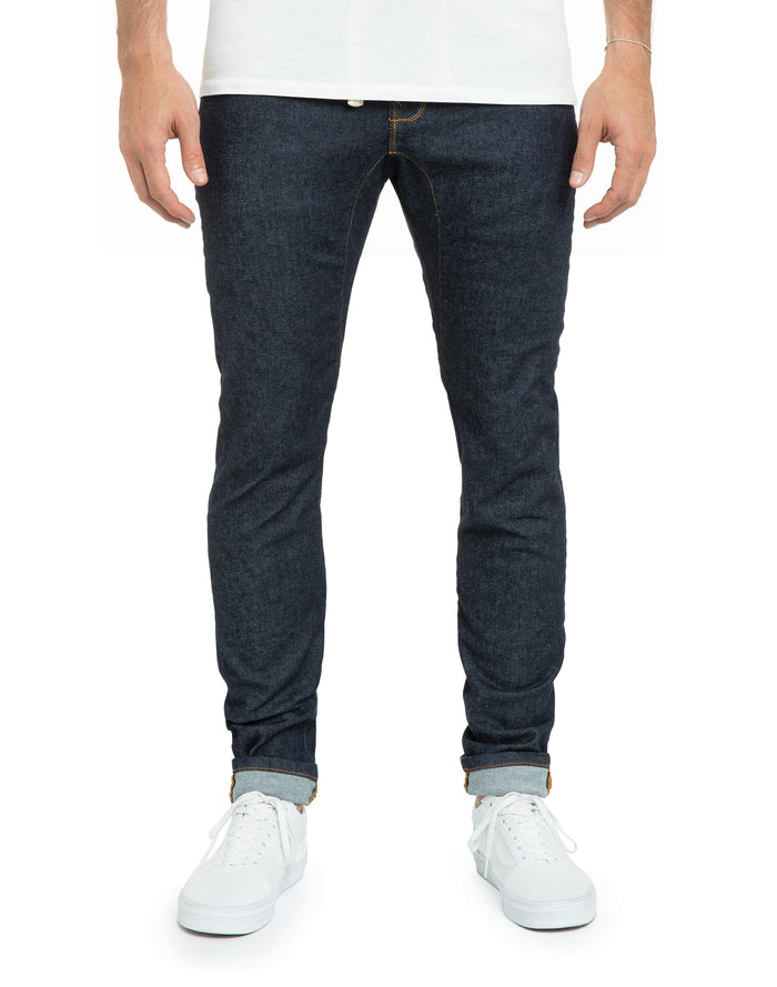 pantalon tapered japback PULLIN en coton