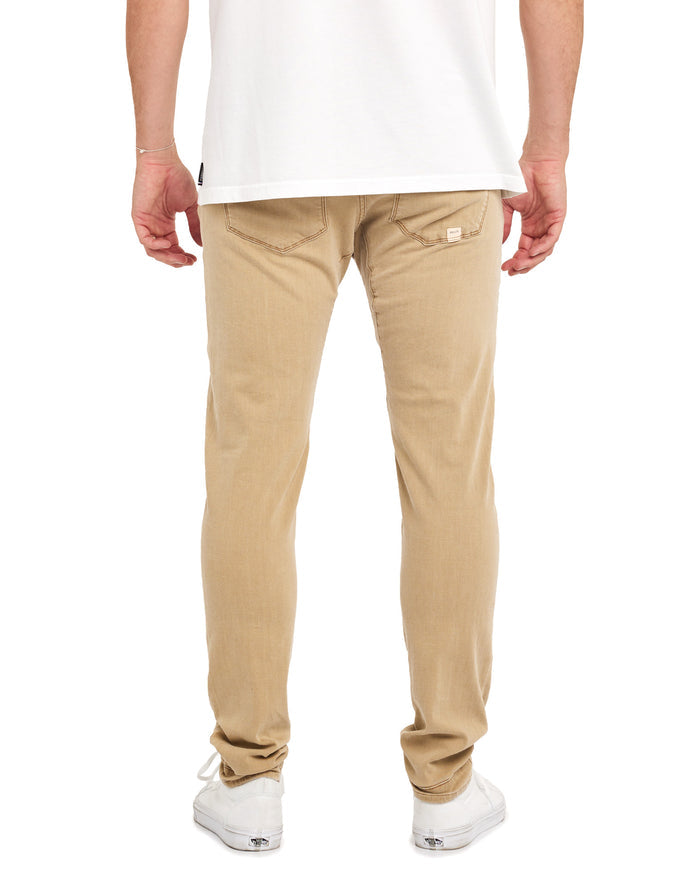 pantalon tapered john PULLIN en coton