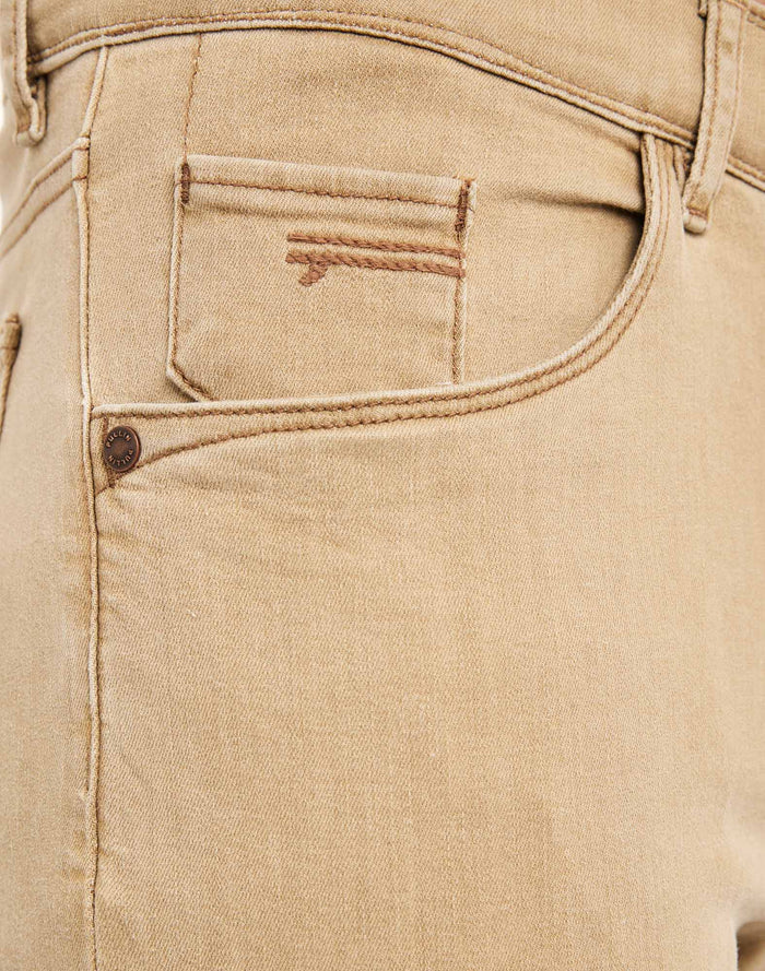 pantalon tapered john PULLIN en coton