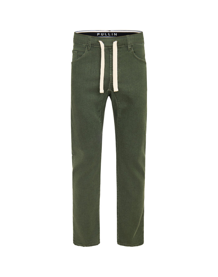 pantalon tapered tiger PULLIN en coton