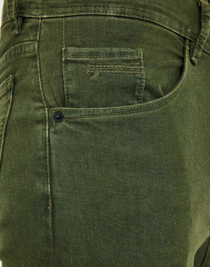 pantalon tapered tiger PULLIN en coton