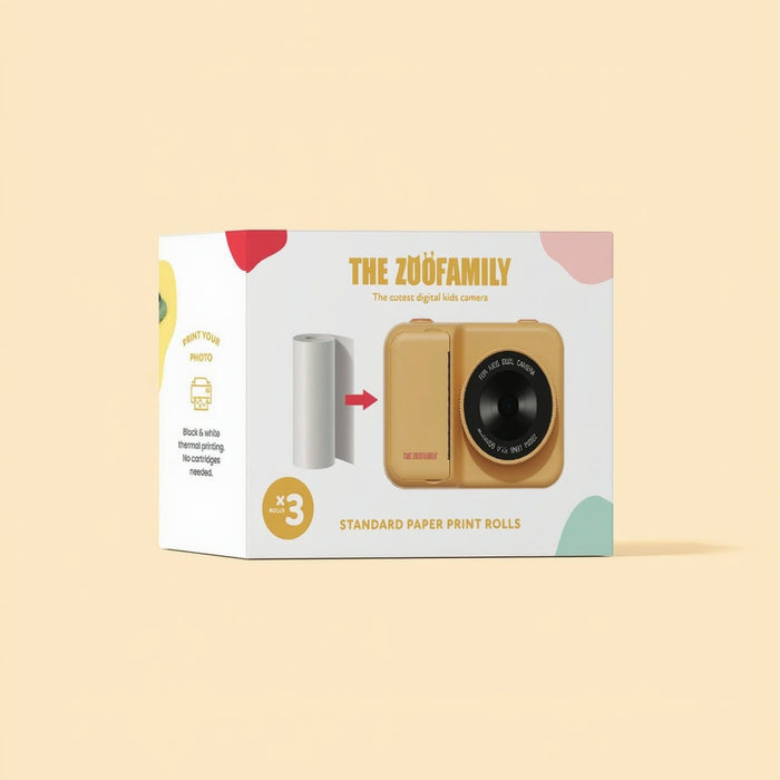 paper rolls set (set of 3 rolls) image 1