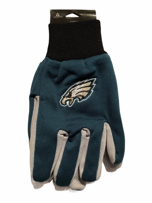 PHILADELPHIA EAGLES NFL TEAM APPAREL UTILITY GLOVES