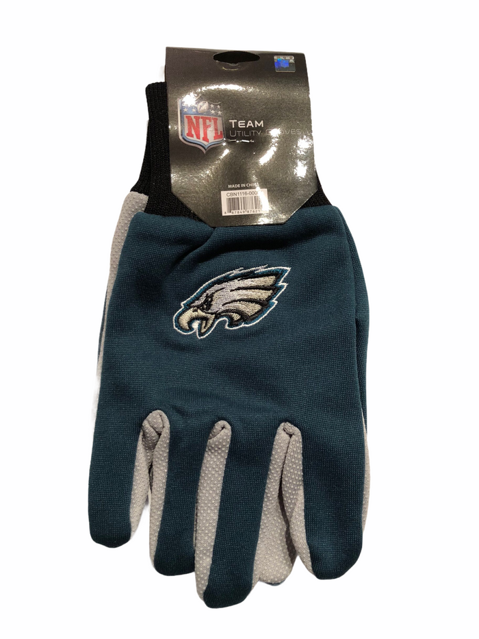PHILADELPHIA EAGLES NFL TEAM APPAREL UTILITY GLOVES
