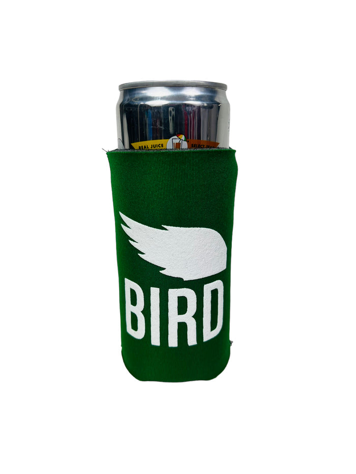 PHILADELPHIA EAGLES RETRO BIRD GANG KELLY GREEN SLIM CAN BEER KOOZIE