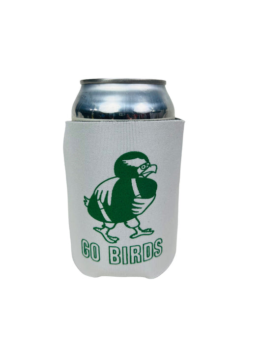 PHILADELPHIA EAGLES RETRO GO BIRDS KELLY GREEN CAN BEER KOOZIE