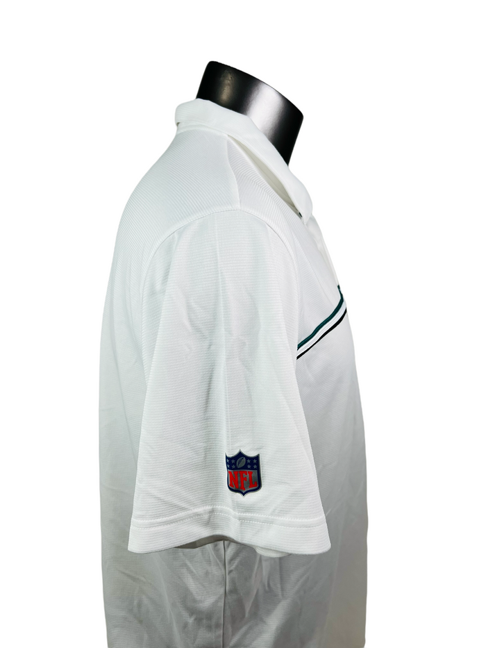 PHILADELPHIA EAGLES TEAM ISSUED NIKE DRI-FIT GOLF SHIRT ADULT XL