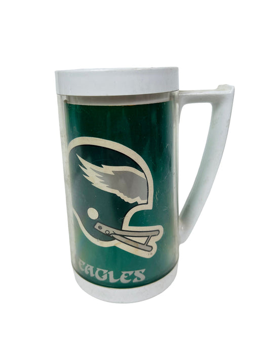 PHILADELPHIA EAGLES VINTAGE 1980'S PLASTIC MUG