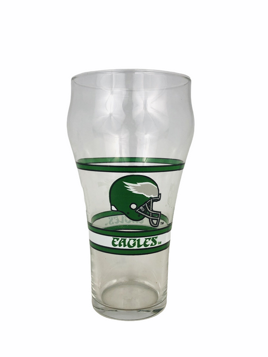 PHILADELPHIA EAGLES VINTAGE 1990'S COCA-COLA GLASS