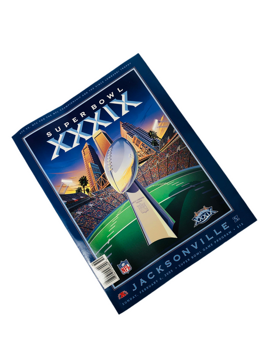 PHILADELPHIA EAGLES VINTAGE 2005 SUPER BOWL XXXIX OFFICIAL PROGRAM