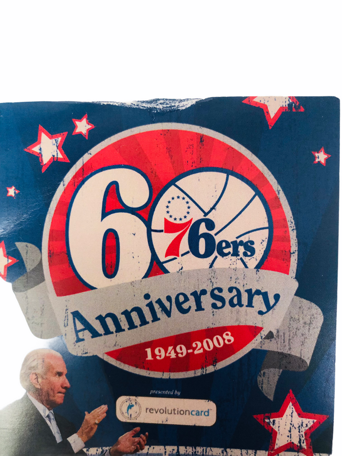 PHILADELPHIA SIXERS 2008 LAST GAME AT SPECTRUM COMMEMORATIVE TICKET