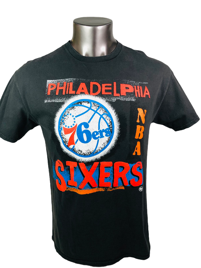 PHILADELPHIA SIXERS RETRO 47' VINTAGE TUBLAR T-SHIRT