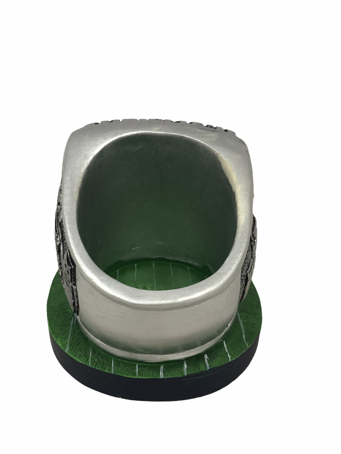 PHILADELPHIA SOUL 2008 AFL CHAMPIONS RING PAPERWEIGHT SGA