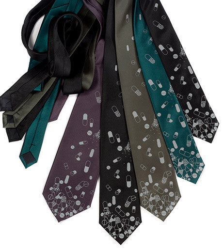Pill Popper neckties