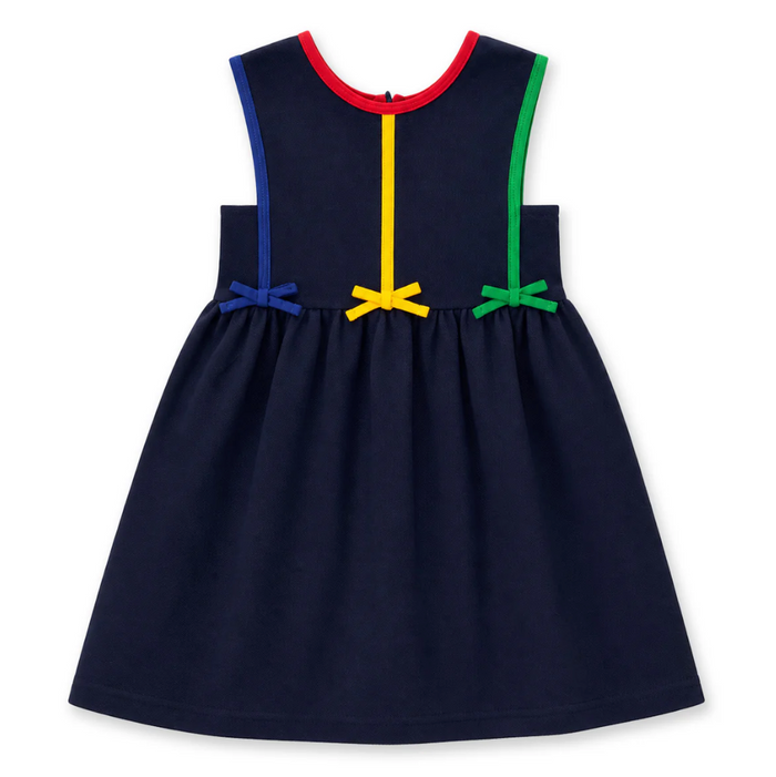 Pique Knit Jumper W/Bows