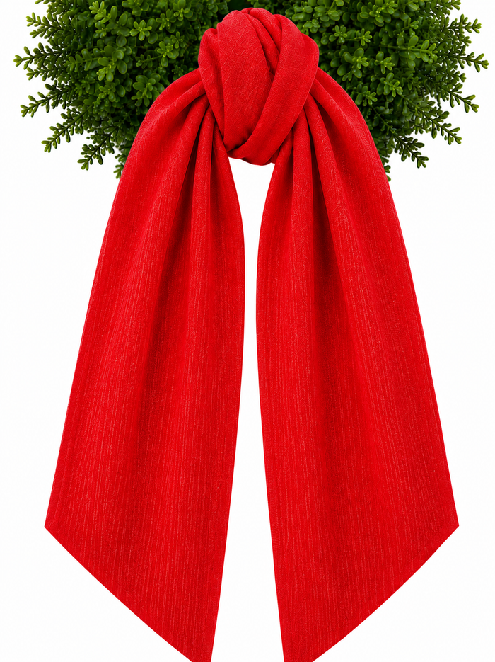 Pique Wreath Sash With Rick Rack Trim Option