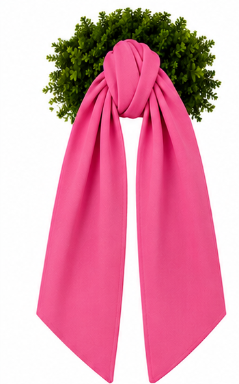 Pique Wreath Sash With Rick Rack Trim Option