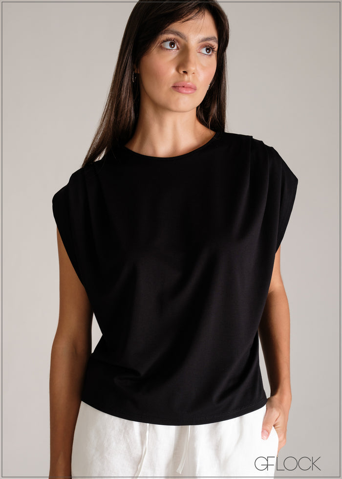 Pleat Detail Top - 110626
