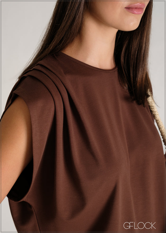 Pleat Detail Top - 110626