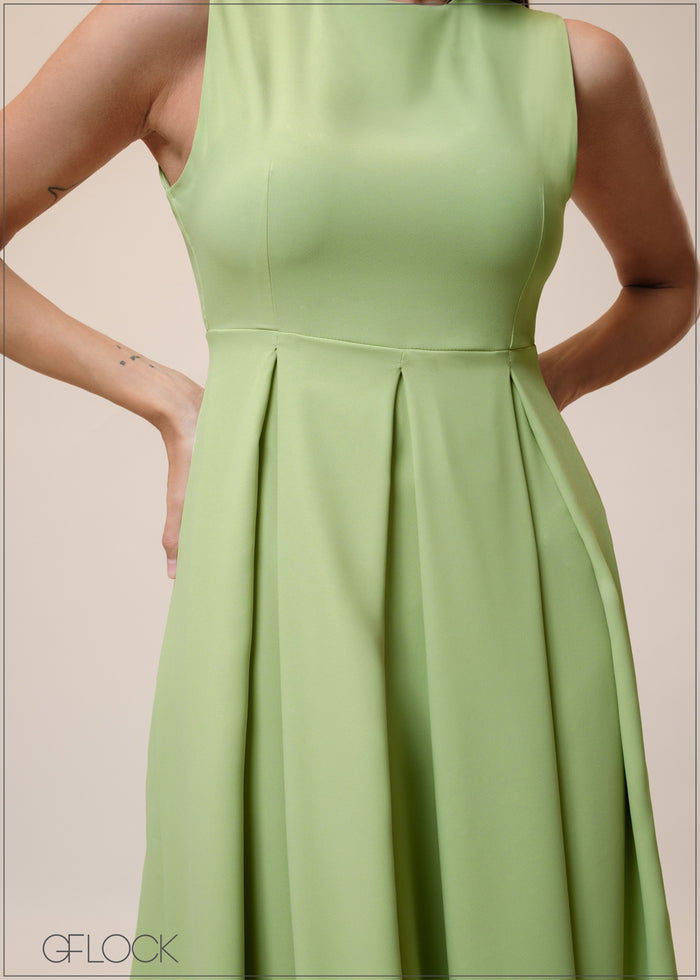 Pleated Dress - 061025