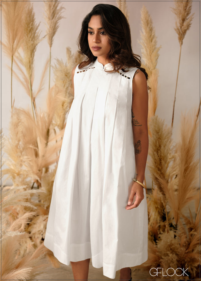 Pleated Dress - 240626