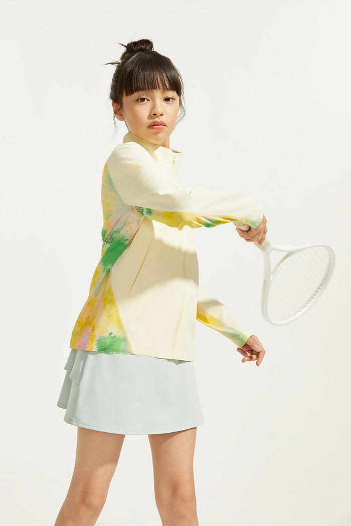 Pocket Seamless Breezy Jacket **Anise Flower**