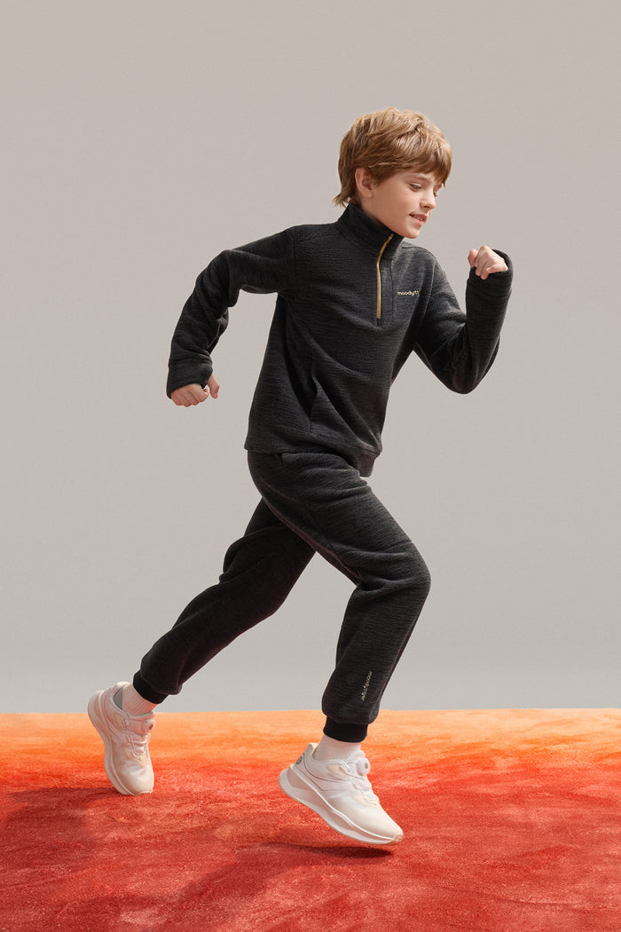 Polar Fleece Pants **Charcoal Black**