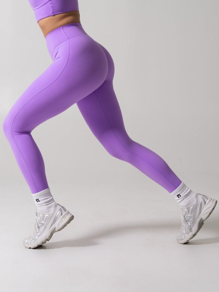 Poshknit Aggressive Scrunch Legging - Taffy Purple