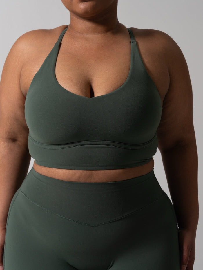 Poshknit Sports Bra - Limon Pepino