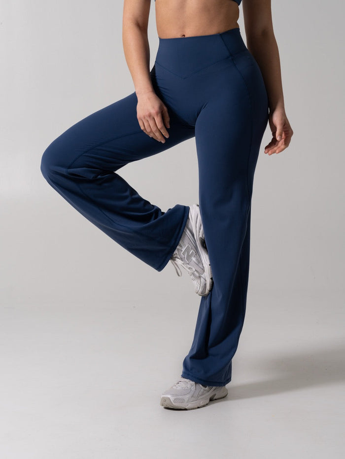 Poshknit Straight Leg Pant - Baked Blue