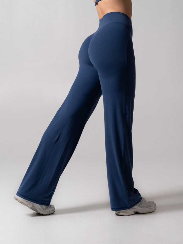 Poshknit Straight Leg Pant - Baked Blue