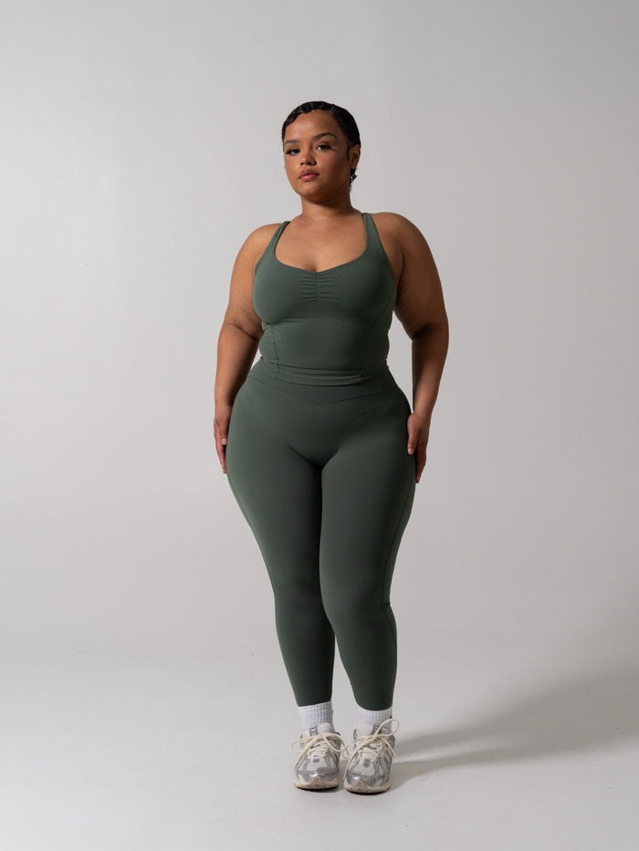 Poshknit Waist Tank - Limon Pepino