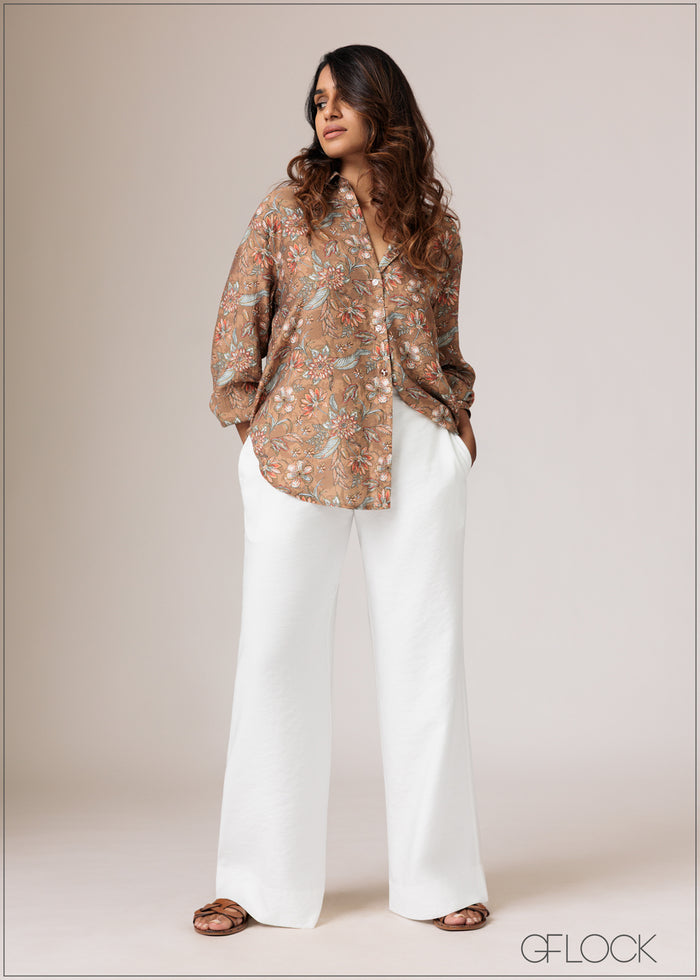 Printed Basic Shirt - 010626