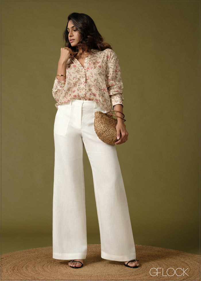 Printed Basic Shirt - 100726