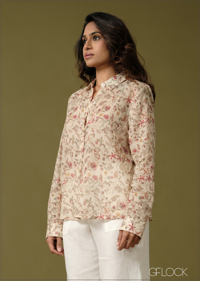 Printed Basic Shirt - 100726
