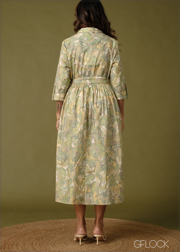 Printed Dress - 100726