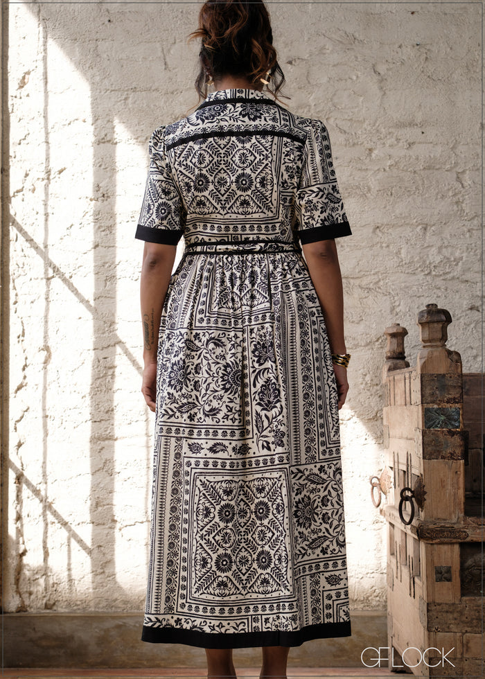 Printed Dress - 100826