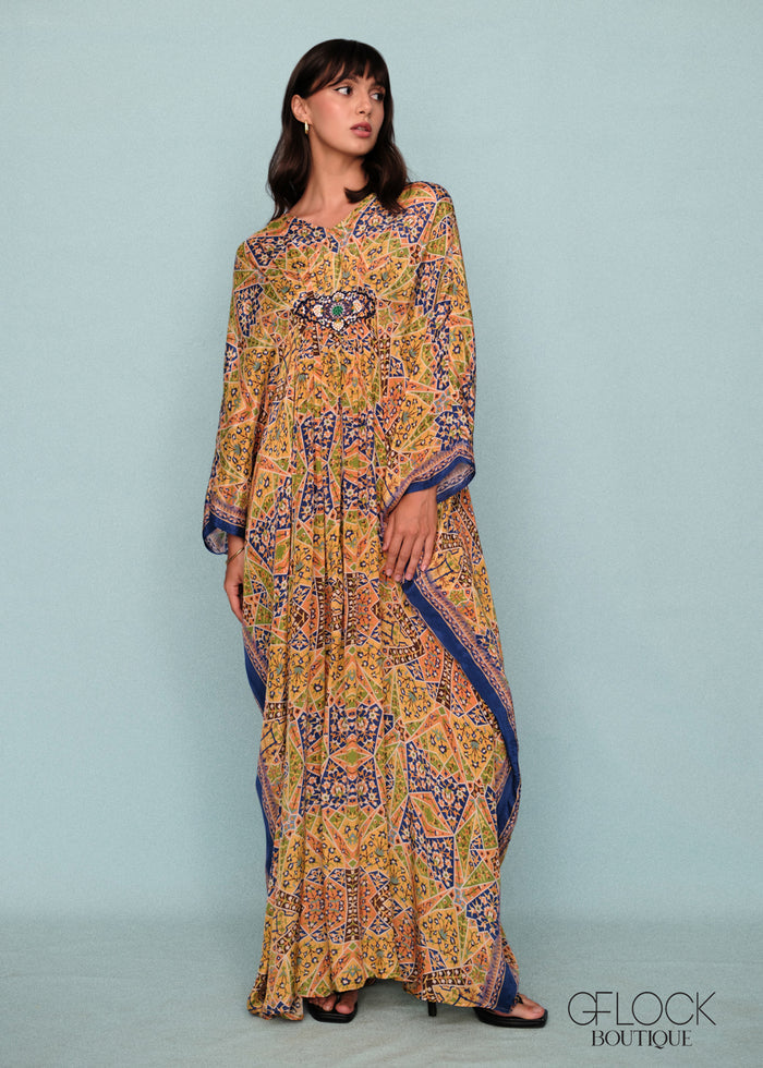 Printed Maxi Kaftan - 250426
