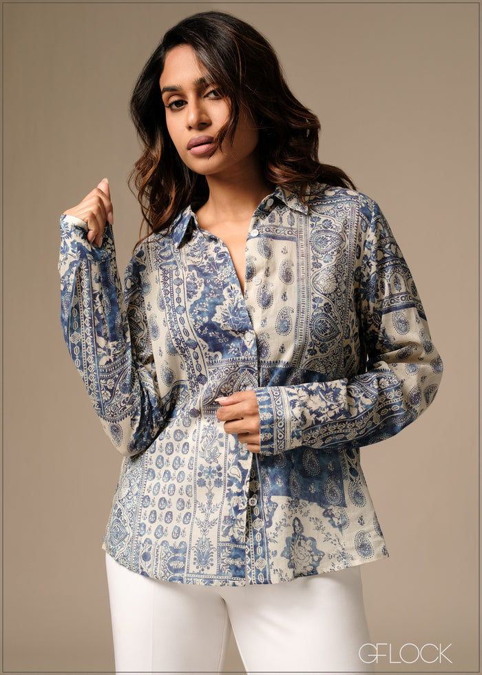Printed Top - 100426