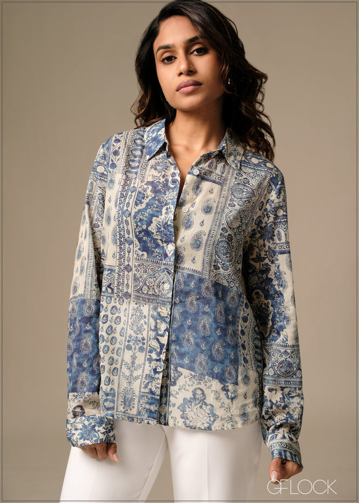 Printed Top - 100426