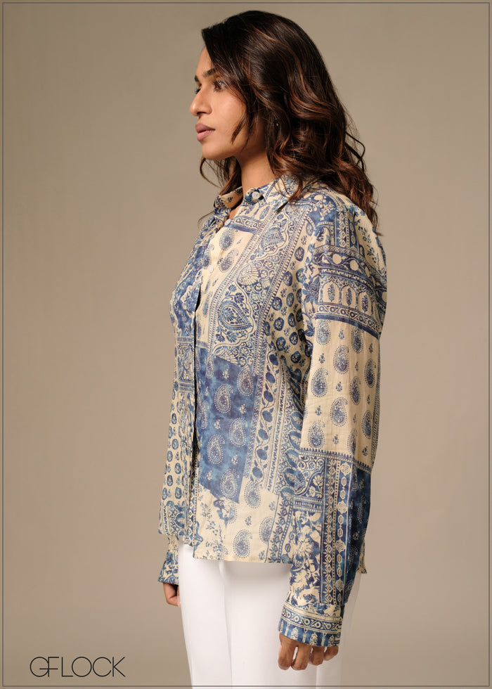 Printed Top - 100426