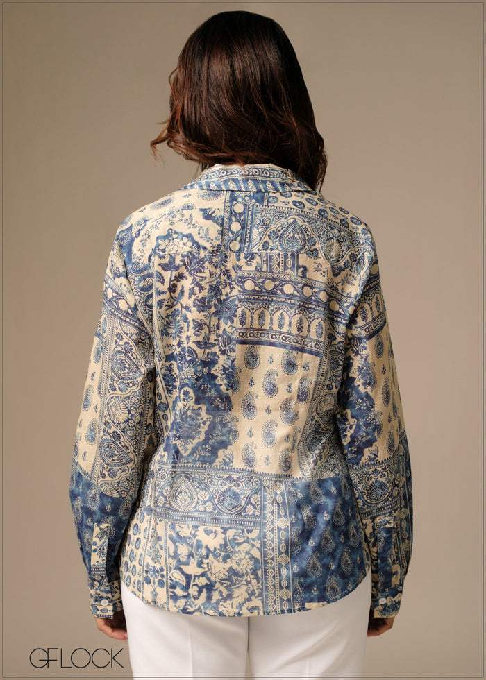 Printed Top - 100426